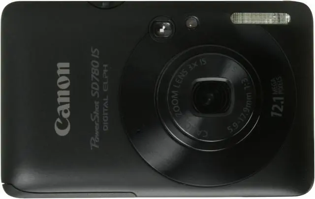 Alt view image 8 of 12 - Canon PowerShot SD780 IS Black 12.1 MP 3X Optical Zoom Digital Camera