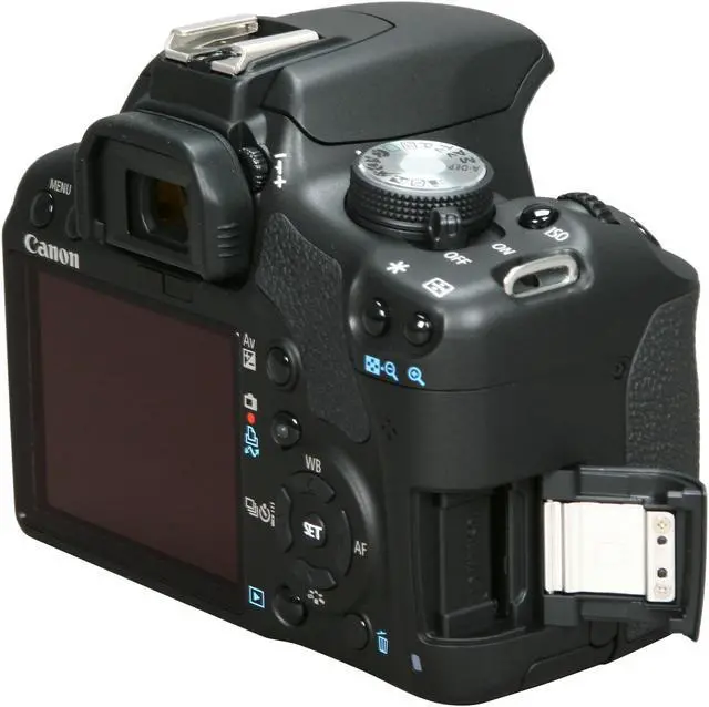 Alt view image 8 of 10 - Canon EOS Rebel T1i Black 15.1 MP Digital SLR Camera w/ EF-S 18-55mm f/3.5-5.6 IS Lens