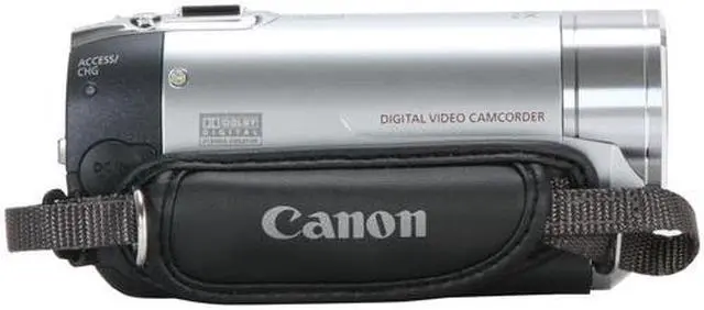Alt view image 6 of 10 - Canon FS10 Silver 1/6" CCD 2.7" 123K 37X Optical Zoom Internal 8GB Dual Flash Memory Camcorder