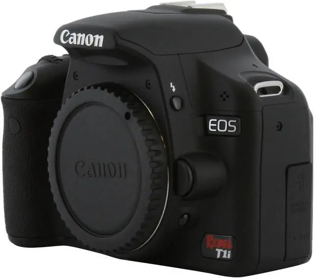Main image of Canon EOS Rebel T1i Black 15.1 MP Full HD Movie Digital SLR Camera - Body Only