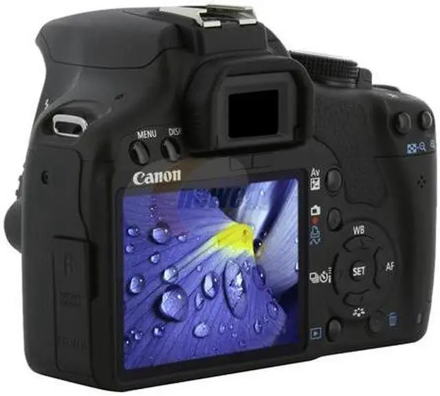 Alt view image 3 of 12 - Canon EOS Rebel T1i Black 15.1 MP Full HD Movie Digital SLR Camera - Body Only