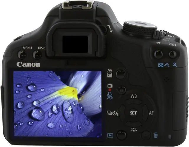 Alt view image 4 of 12 - Canon EOS Rebel T1i Black 15.1 MP Full HD Movie Digital SLR Camera - Body Only