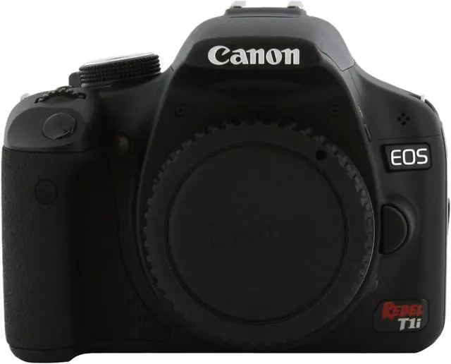 Alt view image 8 of 12 - Canon EOS Rebel T1i Black 15.1 MP Full HD Movie Digital SLR Camera - Body Only