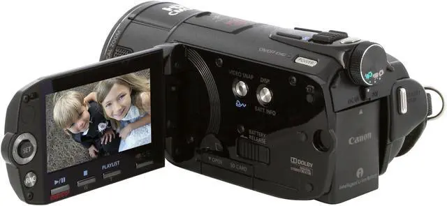 Alt view image 3 of 13 - Canon VIXIA HF S11 Black 1/2.6" CMOS 2.7" 211K LCD 10X Optical Zoom 64GB Internal Flash Drive Full HD Dual Flash Memory Camcorder