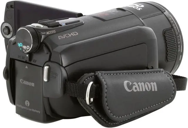 Alt view image 5 of 13 - Canon VIXIA HF S11 Black 1/2.6" CMOS 2.7" 211K LCD 10X Optical Zoom 64GB Internal Flash Drive Full HD Dual Flash Memory Camcorder