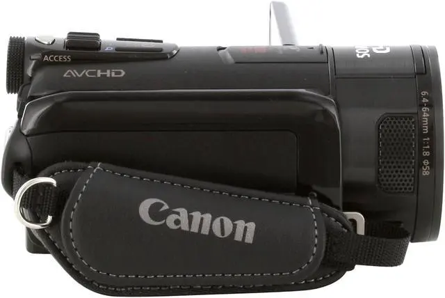 Alt view image 6 of 13 - Canon VIXIA HF S11 Black 1/2.6" CMOS 2.7" 211K LCD 10X Optical Zoom 64GB Internal Flash Drive Full HD Dual Flash Memory Camcorder