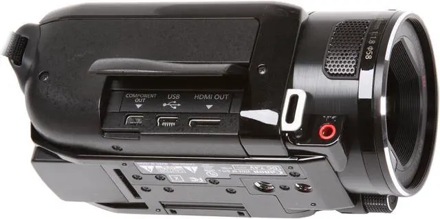 Alt view image 11 of 13 - Canon VIXIA HF S11 Black 1/2.6" CMOS 2.7" 211K LCD 10X Optical Zoom 64GB Internal Flash Drive Full HD Dual Flash Memory Camcorder