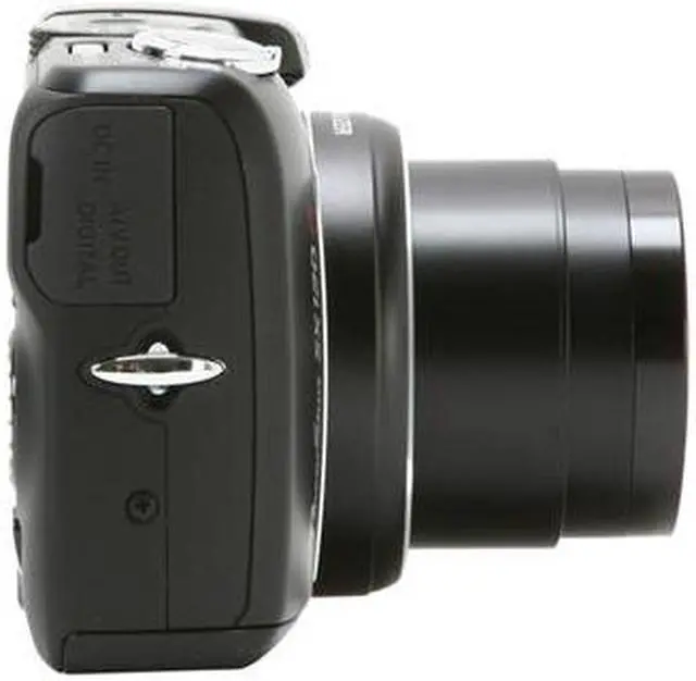 Alt view image 3 of 9 - Canon PowerShot SX120 IS Black 10.0 MP 10X Optical Zoom Digital Camera