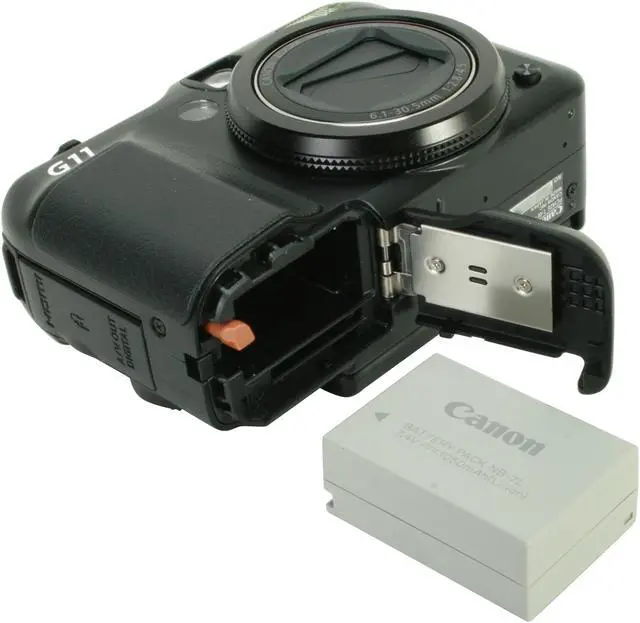 Alt view image 8 of 9 - Canon PowerShot G11 Black 10.0 MP 5X Optical Zoom 28mm Wide Angle Digital Camera
