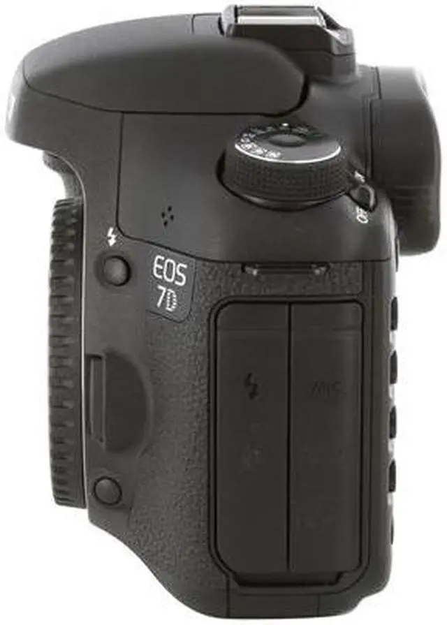 Alt view image 2 of 10 - Canon EOS 7D 3814B004 Black 18.0 MP Digital SLR Camera - International Model - Body Only