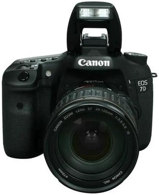 Alt view image 6 of 11 - Canon EOS 7D 3814B010 Black 18.0 MP Digital SLR Camera w/ EF 28-135mm f/3.5-5.6 IS Lens