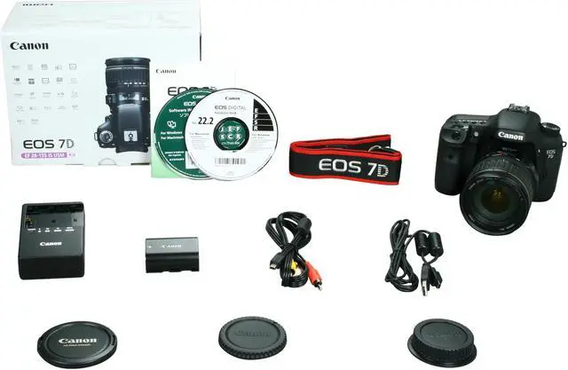 Alt view image 11 of 11 - Canon EOS 7D 3814B010 Black 18.0 MP Digital SLR Camera w/ EF 28-135mm f/3.5-5.6 IS Lens