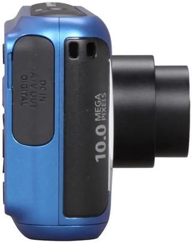 Alt view image 3 of 8 - Canon PowerShot A495 Blue 10.0 MP 3.3X Optical Zoom Digital Camera