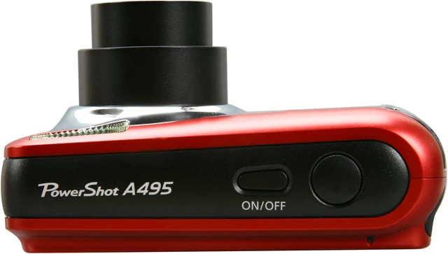 Appareil Photo Numérique Canon PowerShot A495 - 10.0 MP, 4GB, Compact, Gris, Occasion, Fonctionnel
