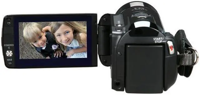 Alt view image 4 of 9 - Canon VIXIA HF M30 HD 1/4" CMOS 2.7" 211K Touch LCD 15X Optical Zoom 8GB Dual Flash Memory Camcorder