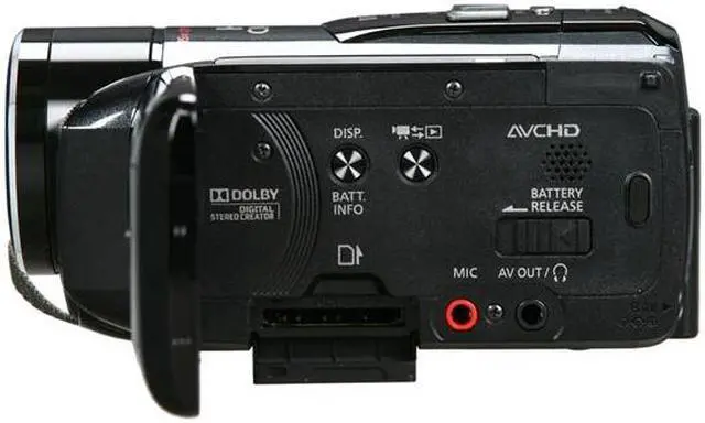 Alt view image 5 of 9 - Canon VIXIA HF M30 HD 1/4" CMOS 2.7" 211K Touch LCD 15X Optical Zoom 8GB Dual Flash Memory Camcorder