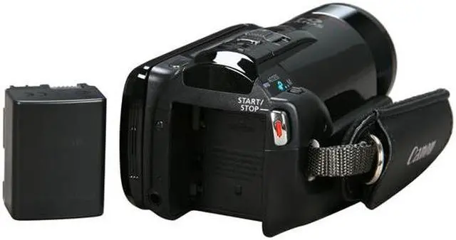 Alt view image 8 of 9 - Canon VIXIA HF M30 HD 1/4" CMOS 2.7" 211K Touch LCD 15X Optical Zoom 8GB Dual Flash Memory Camcorder