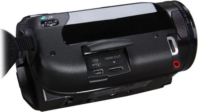 Alt view image 7 of 10 - Canon  VIXIA HF S20  1/2.6" CMOS 3.5" 922K Touch  LCD 10X  Optical Zoom 32GB HD Dual Flash Memory Camcorder