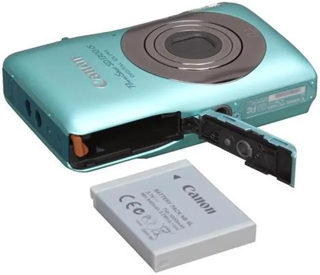 Alt view image 8 of 9 - Canon PowerShot SD1300 IS Green 12.1 MP 4X Optical Zoom 28mm Wide Angle Digital Camera