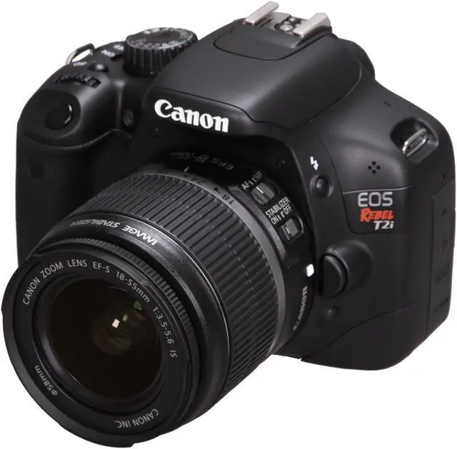 Main image of Canon EOS Rebel T2i Black 18.0 MP Digital SLR Camera - Body Only