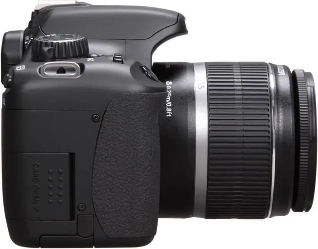 Alt view image 3 of 6 - Canon EOS Rebel T2i Black 18.0 MP Digital SLR Camera - Body Only