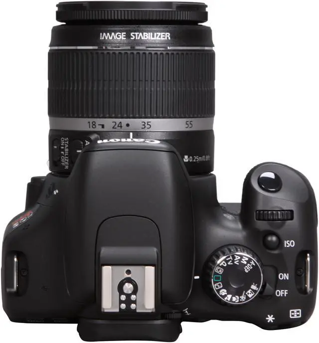 Alt view image 6 of 6 - Canon EOS Rebel T2i Black 18.0 MP Digital SLR Camera - Body Only