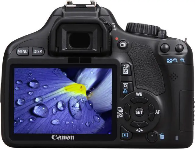 Alt view image 4 of 10 - Canon EOS Rebel T2i Black 18.0 MP Digital SLR Camera w/ EF-S 18-55mm f/3.5-5.6 IS Lens
