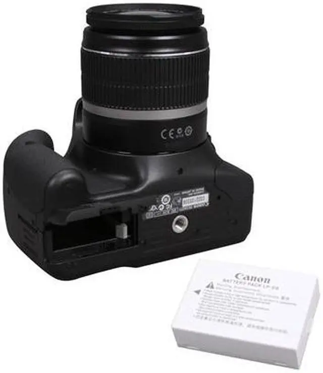Alt view image 9 of 10 - Canon EOS Rebel T2i Black 18.0 MP Digital SLR Camera w/ EF-S 18-55mm f/3.5-5.6 IS Lens