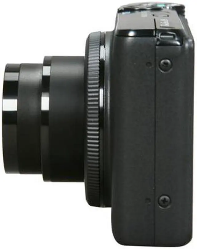 Alt view image 3 of 9 - Canon PowerShot S95 Black 10.0 MP 3.0" 461k LCD 3.8X Optical Zoom 28mm Wide Angle Digital Camera