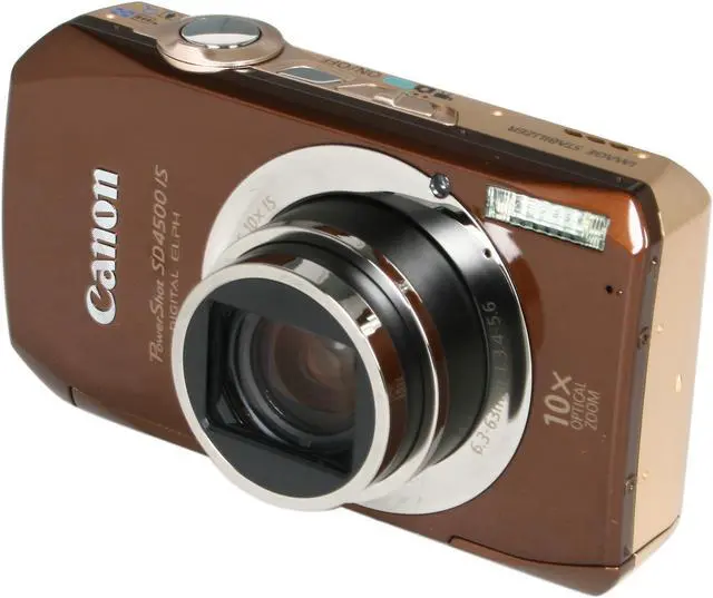 Main image of Canon SD4500 IS Brown 10.0 MP 10X Optical Zoom Digital Camera