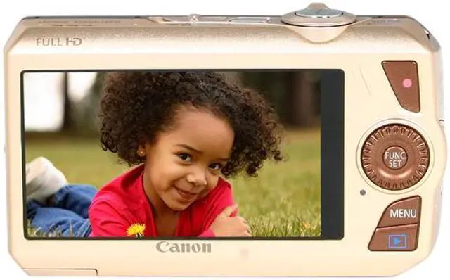 Alt view image 4 of 9 - Canon SD4500 IS Brown 10.0 MP 10X Optical Zoom Digital Camera