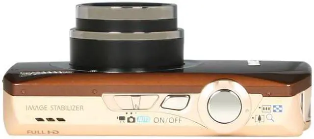 Alt view image 6 of 9 - Canon SD4500 IS Brown 10.0 MP 10X Optical Zoom Digital Camera
