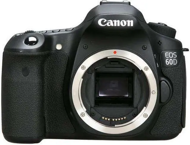 Alt view image 2 of 9 - Canon EOS 60D 4460B003 Black 18.0 MP Digital SLR Camera - Body Only