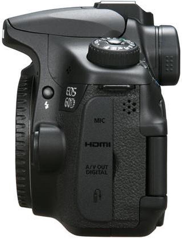 Canon EOS 60D 18MP CMOS Digital SLR Camera - Body Only - Newegg.com
