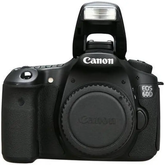 Alt view image 6 of 9 - Canon EOS 60D 4460B003 Black 18.0 MP Digital SLR Camera - Body Only