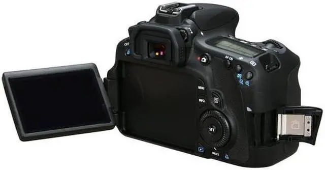 Alt view image 8 of 9 - Canon EOS 60D 4460B003 Black 18.0 MP Digital SLR Camera - Body Only