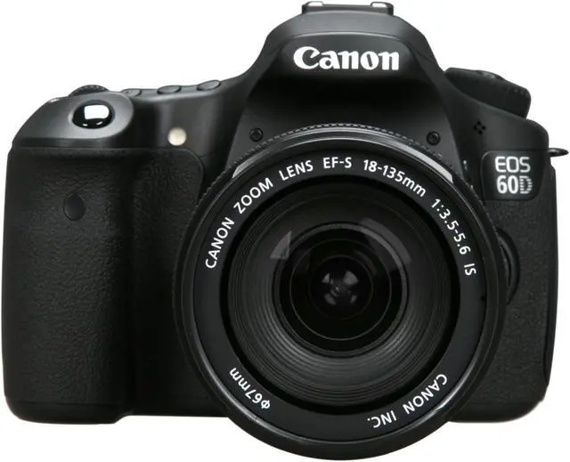 Alt view image 2 of 10 - Canon EOS 60D 18MP CMOS Digital SLR Camera with EF-S 18-135mm f/3.5-5.6 IS UD Standard Zoom Lens