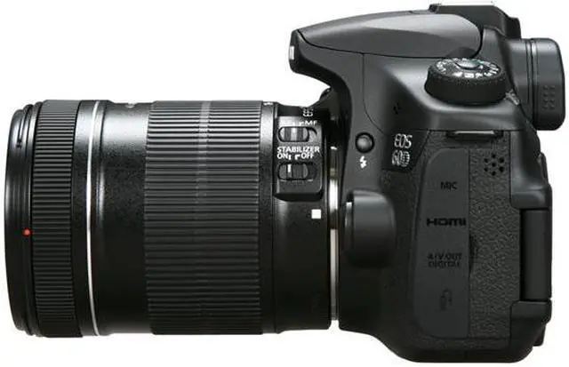 Alt view image 3 of 10 - Canon EOS 60D 18MP CMOS Digital SLR Camera with EF-S 18-135mm f/3.5-5.6 IS UD Standard Zoom Lens