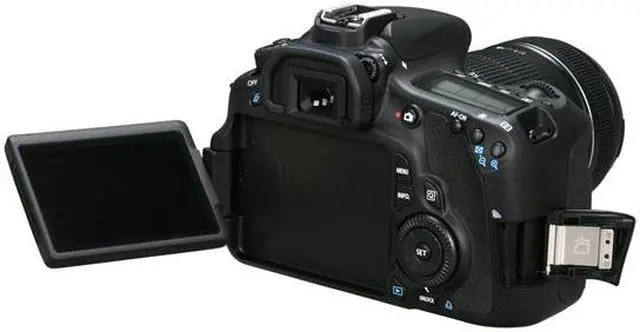 Alt view image 8 of 10 - Canon EOS 60D 18MP CMOS Digital SLR Camera with EF-S 18-135mm f/3.5-5.6 IS UD Standard Zoom Lens