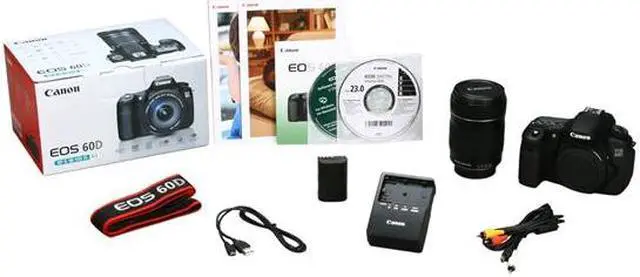 Alt view image 10 of 10 - Canon EOS 60D 18MP CMOS Digital SLR Camera with EF-S 18-135mm f/3.5-5.6 IS UD Standard Zoom Lens