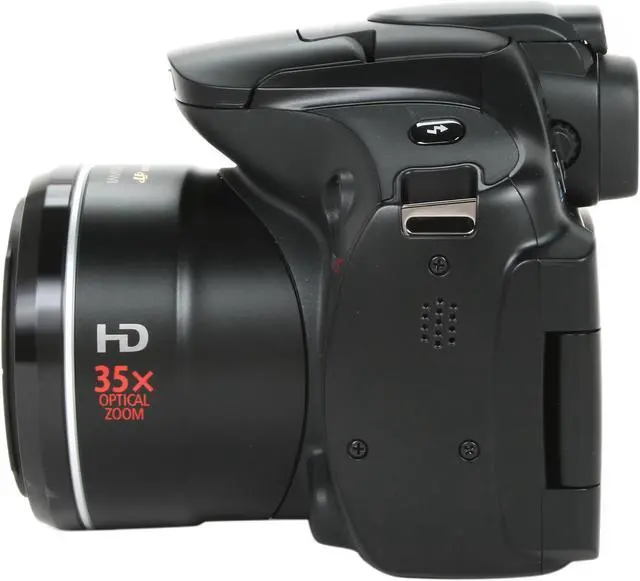 Alt view image 5 of 11 - Canon PowerShot SX30 IS Black 14.1 MP 35X Optical Zoom Digital Camera