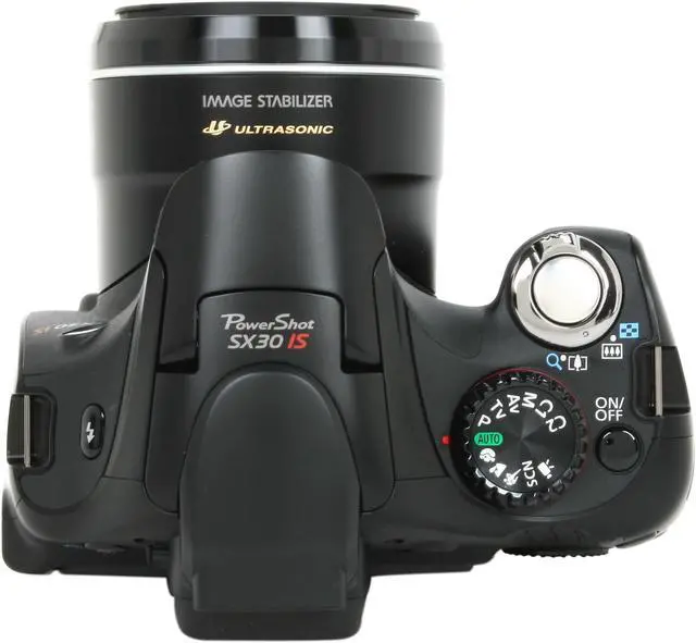 Alt view image 7 of 11 - Canon PowerShot SX30 IS Black 14.1 MP 35X Optical Zoom Digital Camera