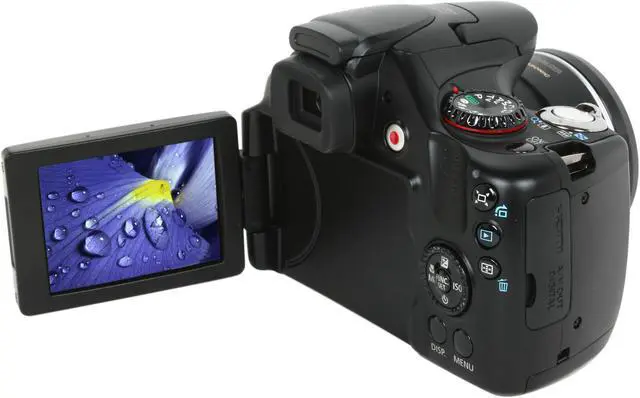 Alt view image 8 of 11 - Canon PowerShot SX30 IS Black 14.1 MP 35X Optical Zoom Digital Camera