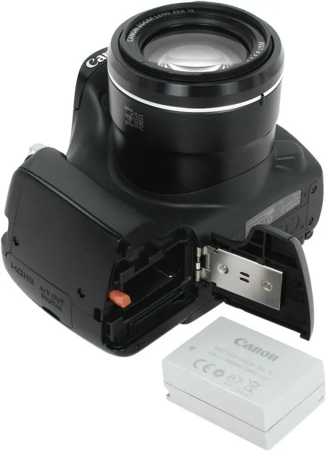 Alt view image 10 of 11 - Canon PowerShot SX30 IS Black 14.1 MP 35X Optical Zoom Digital Camera