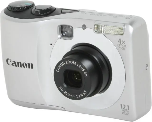 Main image of Canon A1200 Silver 12.1 MP 4X Optical Zoom Digital Camera