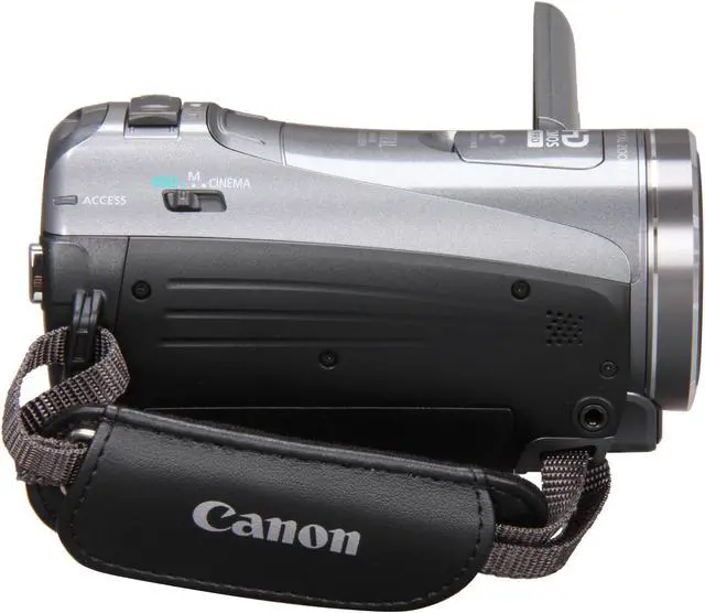 Alt view image 5 of 9 - Canon VIXIA HF M400 Silver 1/3" CMOS 3.0" 230k Touch LCD 10X Optical Zoom High Definition HDD/Flash Memory Camcorder
