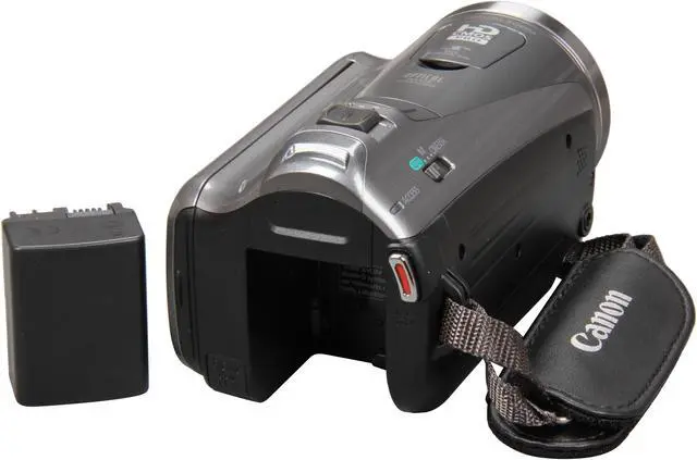 Alt view image 8 of 9 - Canon VIXIA HF M400 Silver 1/3" CMOS 3.0" 230k Touch LCD 10X Optical Zoom High Definition HDD/Flash Memory Camcorder