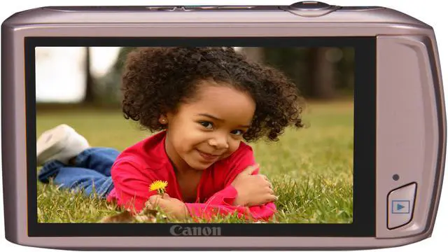 Alt view image 4 of 8 - Canon ELPH 500 HS Pink 12.1 MP 4.4 X Optical Zoom 24mm Wide Angle Digital Camera