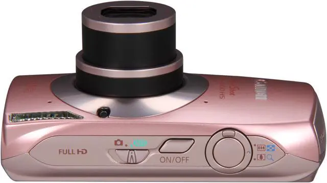 Alt view image 6 of 8 - Canon ELPH 500 HS Pink 12.1 MP 4.4 X Optical Zoom 24mm Wide Angle Digital Camera