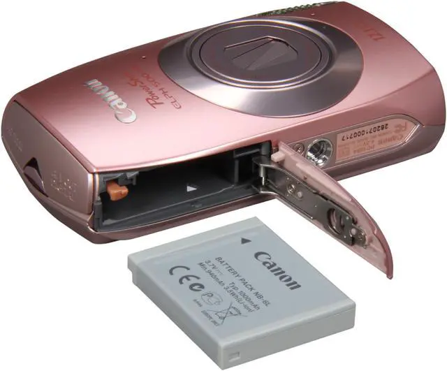 Alt view image 7 of 8 - Canon ELPH 500 HS Pink 12.1 MP 4.4 X Optical Zoom 24mm Wide Angle Digital Camera